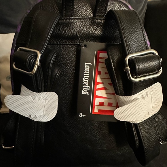 NWT Exclusive Loungefly Marvel Black Panther Wakanda Forever Mini Backpack - Picture 2 of 4